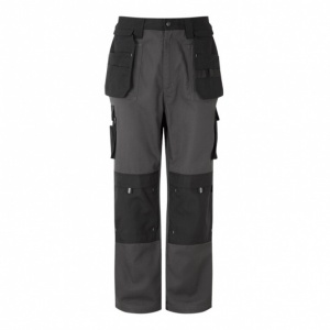 TuffStuff 700 Extreme Grey Work Trousers with Knee Pad Pockets